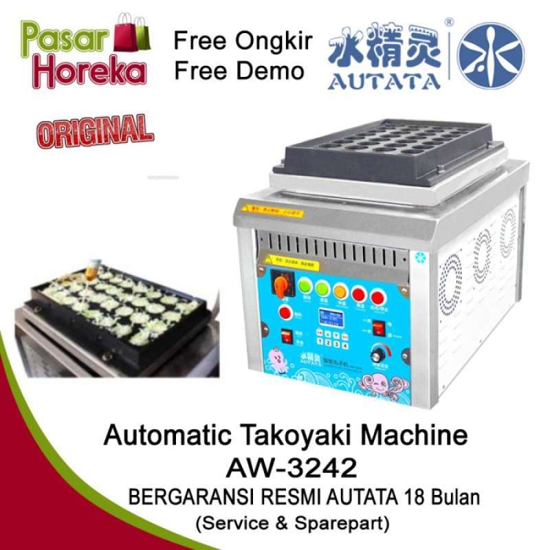 Promo Mesin Takoyaki / Automatic Takoyaki Machine Aw-3242 / Autata ...