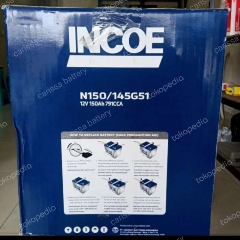 Promo Battery Aki Incoe Premium N150 12v 150ahastra Dan Bergaransi ...