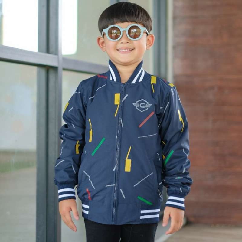Little M Knit Terry Jaket Anak Laki-laki