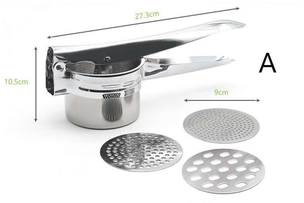 NEWLINE NY Stainless Steel Potato Press Masher Ricer