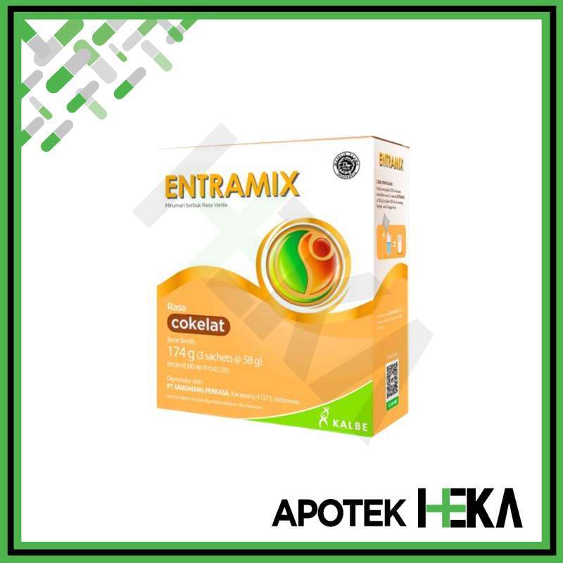 Jual Entramix Vanila/coklat 174 Gram - Nutrisi Lengkap Dewasa Di Seller ...