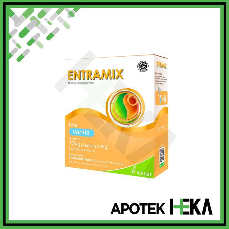 Jual Entramix Vanila/coklat 174 Gram - Nutrisi Lengkap Dewasa Di Seller ...