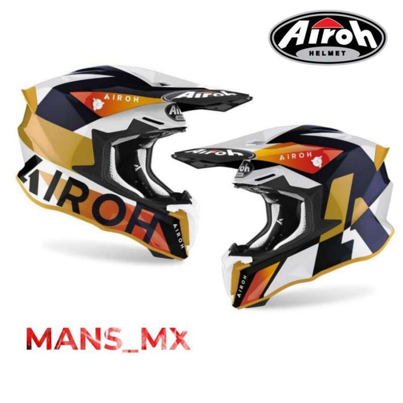 équipement Motard Homologué Road AIROH Executive LINE Helm Mototopgun Mototopgun Helm Airoh Executive Line O 926013