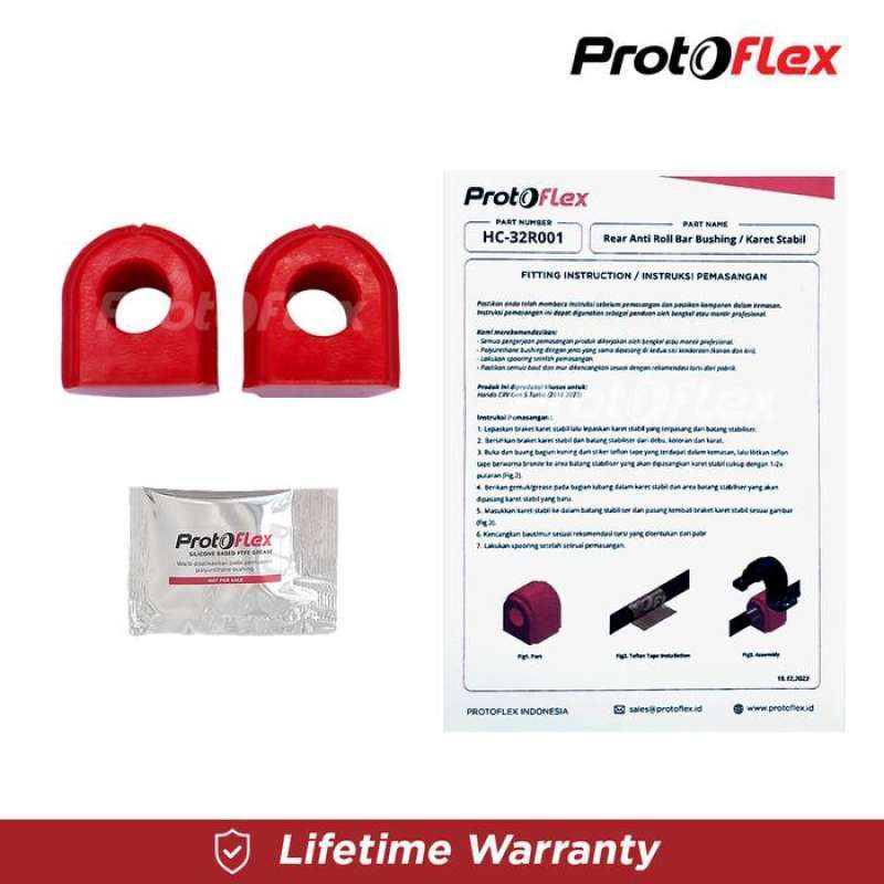 Jual Protoflex Bushing Karet Stabil Belakang Honda Crv Gen 5 18-23 Di ...