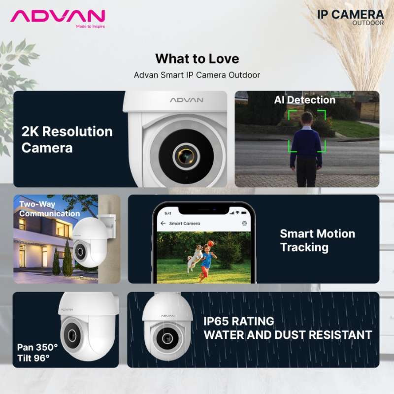 Promo Advan Smart Ip Camera Outdoor Wifi Ipcam Od3 Kamera Cctv ...