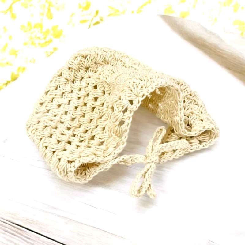 Bando Scrab Rajut Jual Bando Bandana Rajut Segitiga Knit Headband Triangle Knitted Bando ...
