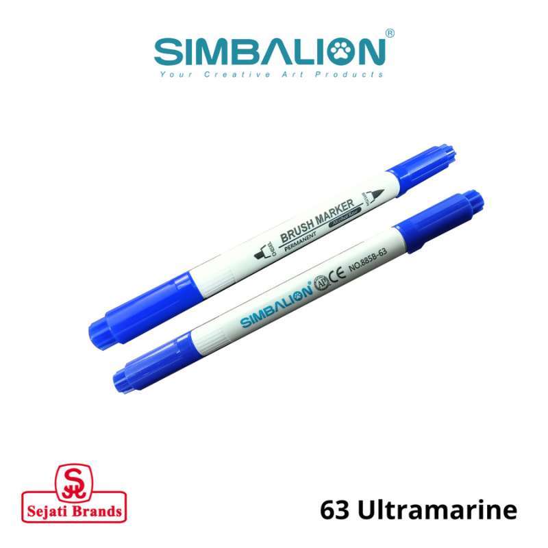 Promo Simbalion Brush Marker Individual Coloring Brush Pen