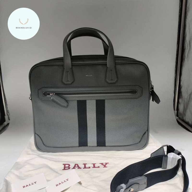 Jual Bally Chandos Busines Bag Grey Di Seller Brandluxid Official Store Kedung Baruk Kota Surabaya Blibli