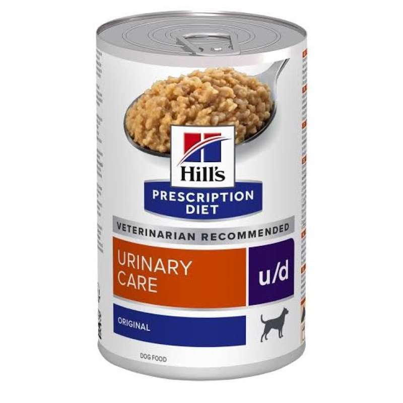 Science Diet Prescription U/D Urinary Care 370 GR Dog Food Hills Makanan  Anjing Basah Kaleng Sakit Gangguan Saluran Kemih