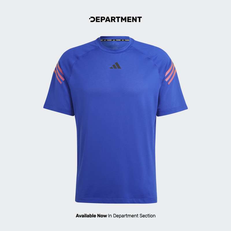 Kaos Training Pria ADIDAS TRAIN ICONS 3 STRIPES IC2076 ORIGINAL