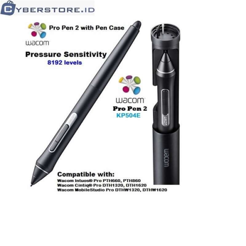 Promo Pen Wacom Kp504e Intuos Pro Pen [kp-504e] Resmi Diskon 11