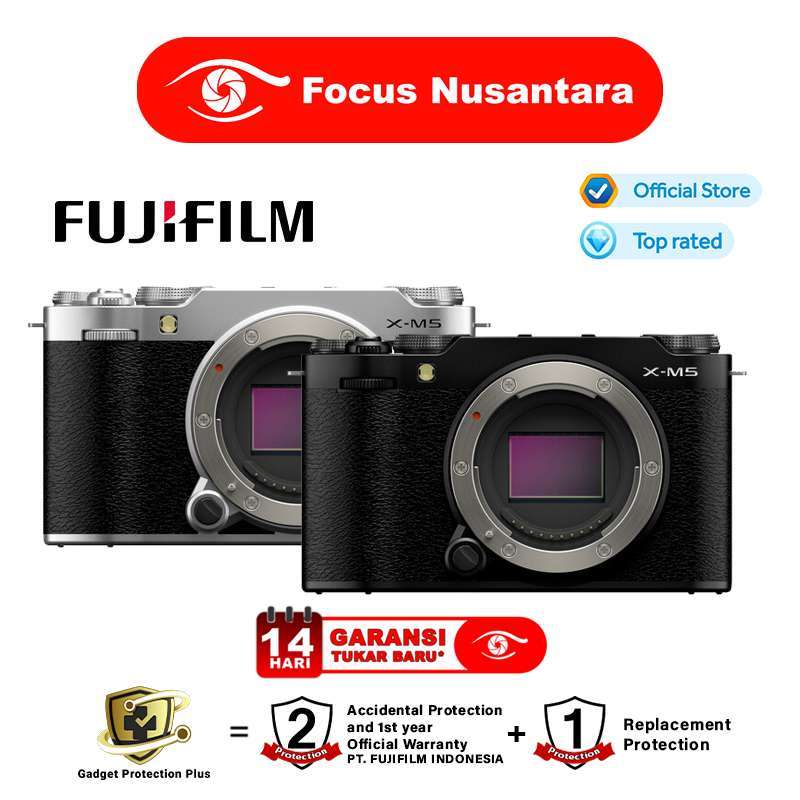 Jual Focus Nusantara Fujifilm X-m5 Kit Xc 15-45mm Fujifilm X M5