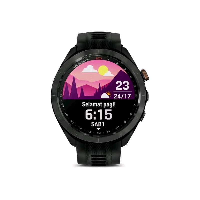 Promo Garmin Approach S70 47mm - Black Copper Edition Diskon Promo Garmin Approach S70 47mm - Black Copper Edition Diskon