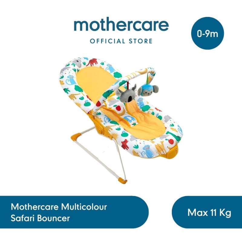 Promo Mothercare Multicolour Safari Bouncer Kursi Goyang Bayi - Main Image