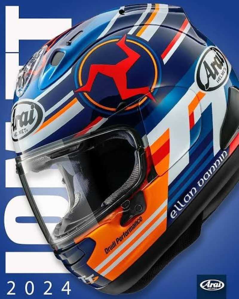 ARAI RX-7X IOM TT 2024 限定 Mサイズ 南海部品 豊橋店 ‐アライヘルメット RX-7X IOM TT 2024‐