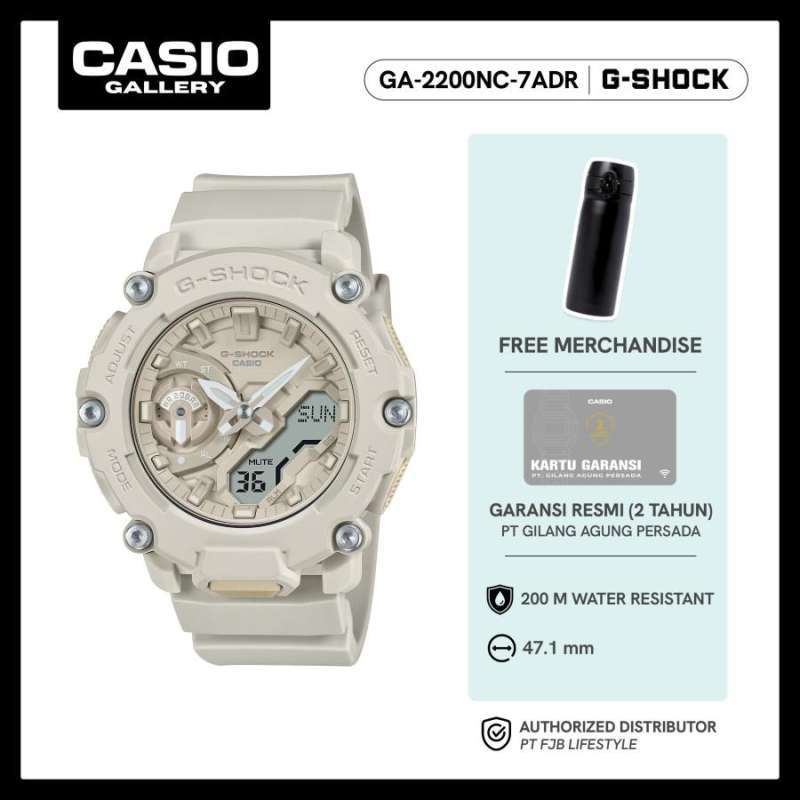 Promo G-Shock Ga-2200nc-7adr Original Jam Tangan Pria Analog