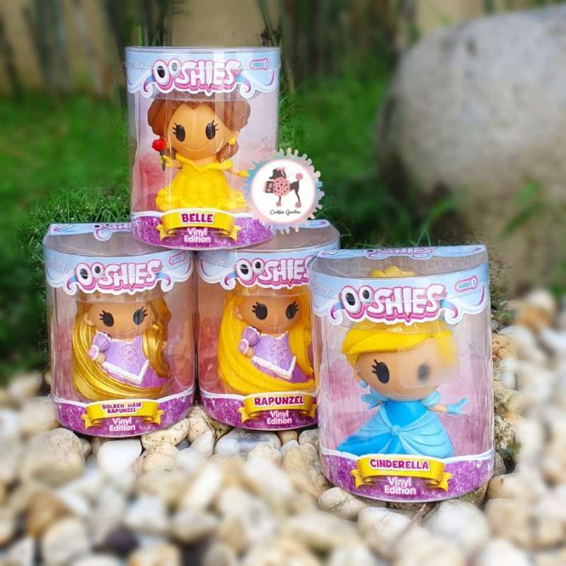 READY STOCK Ooshies Disney Princess Vinyl Edition Figure Series ORIGINAL