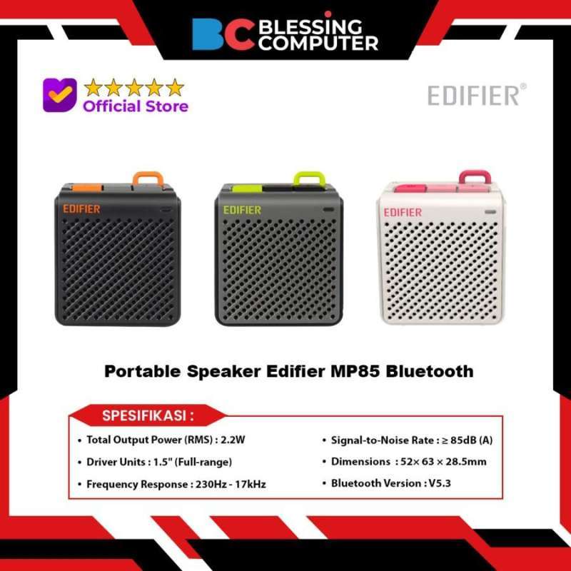 Jual Portable Speaker Edifier Mp85 Bluetooth Di Seller Blessing