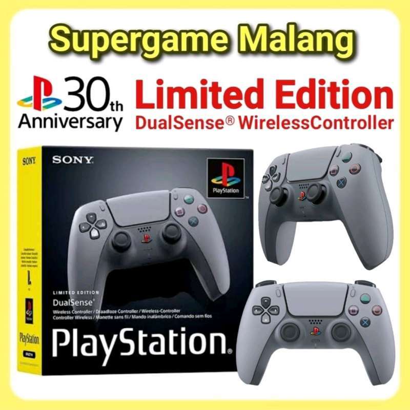 Stik PS5 30Th Anniversary Dualsense Stick Console Sony Playstation 30 TH  Aniversary Game PS Gaming Limited Edition