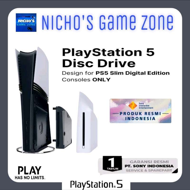 Jual Ps5 Pro Slim Digital Disc Drive Di Seller Nichos Game Zone