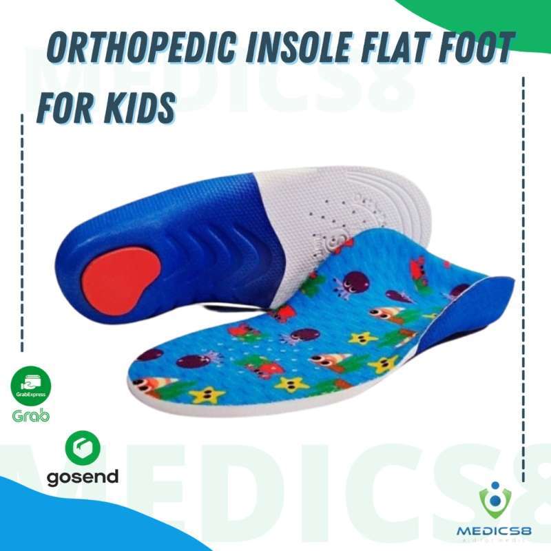 Orthopedic Insole Flat Foot Anak Insole Sepatu Anak Flat Foot Orthopedic