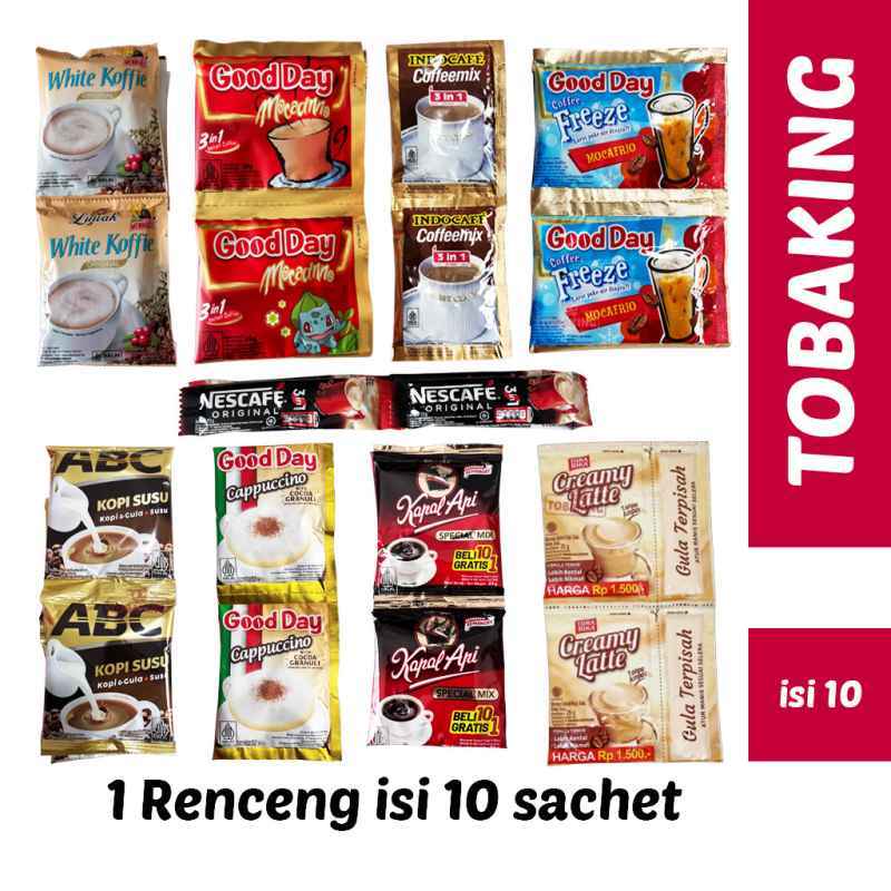 Jual Kopi Kapal Api Good Day Abc Torabika Indocafe Luwak Kopi