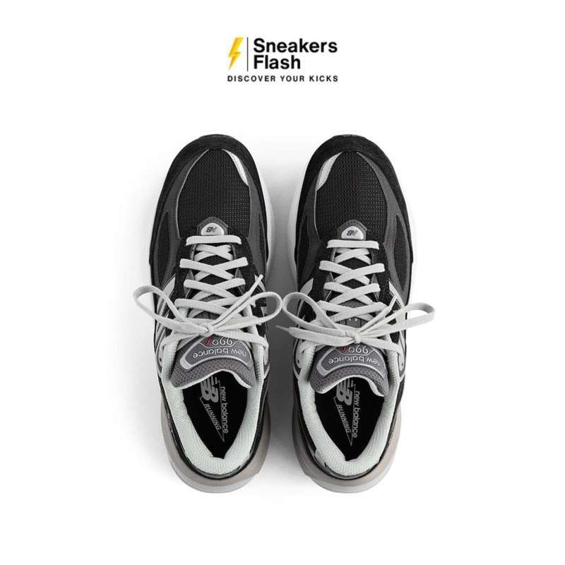 Sepatu Sneakers Wanita NEW BALANCE 990 V6 MADE IN USA BLACK W990BK6