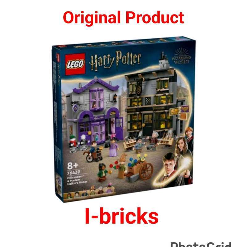 Jual LEGO Harry Potter 76439 Ollivanders Madam Malkin Robes Di