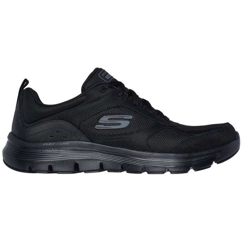 Sepatu Olahraga Pria Skechers Flex ADVANTAGE Gani Black (232821BBK)  Original