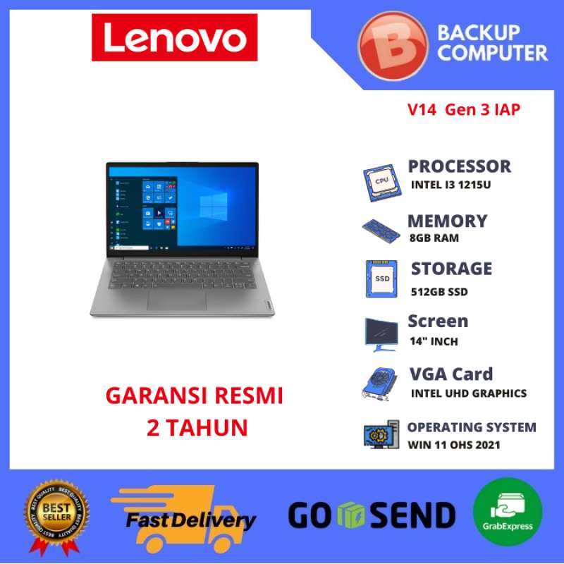 LAPTOP LENOVO V14 Gen IAP 82TS00NPID i3 1215U 8GB RAM