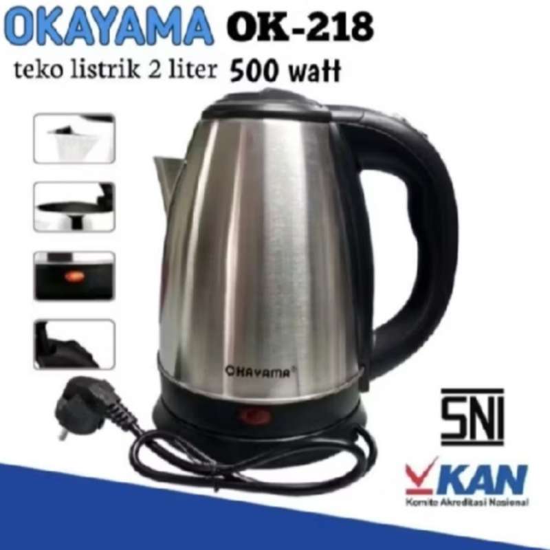 Buildmate Building Peskoe Electric Kettle OKAYAMA Teko Listrik