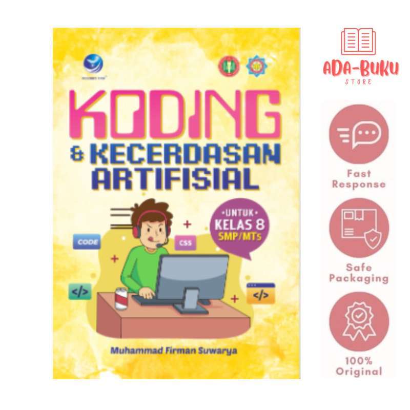 Promo Koding & Kecerdasan Artifisial Untuk Smp/mts Kelas Vii, Viii, Dan ...