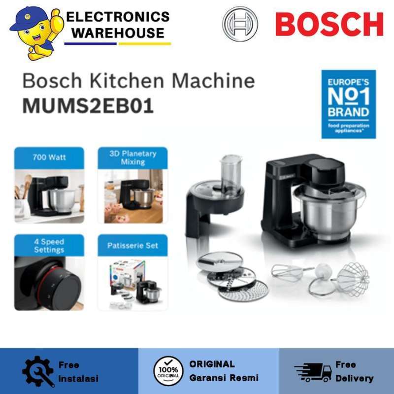 Daftar Harga Mixer Roti Bosch 🔥 Original & Spesifikasi Lengkap Juni 2026