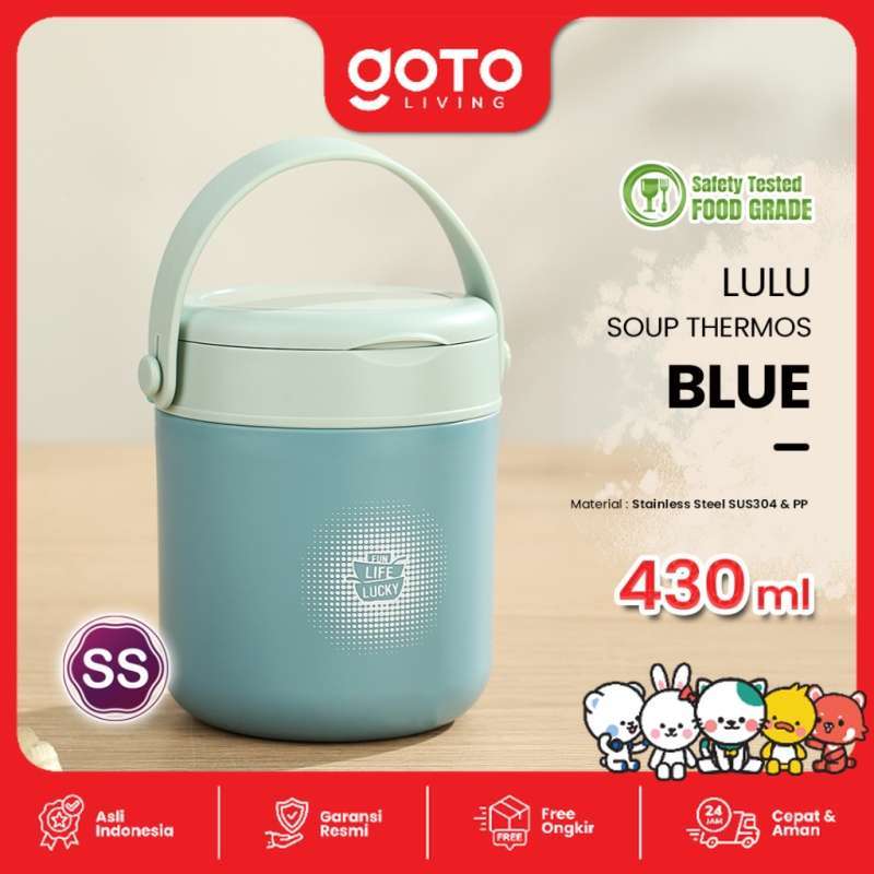 Goto Lulu Thermos Soup Tempat Sup Makanan Tahan Panas Stainless Steel