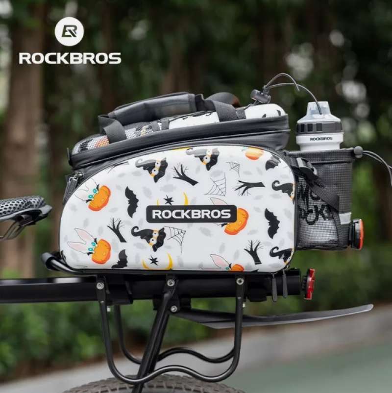 Bicycle Rack Bag Rockbros 30140101 Tail Bag Bike Pannier Bag Waterproof