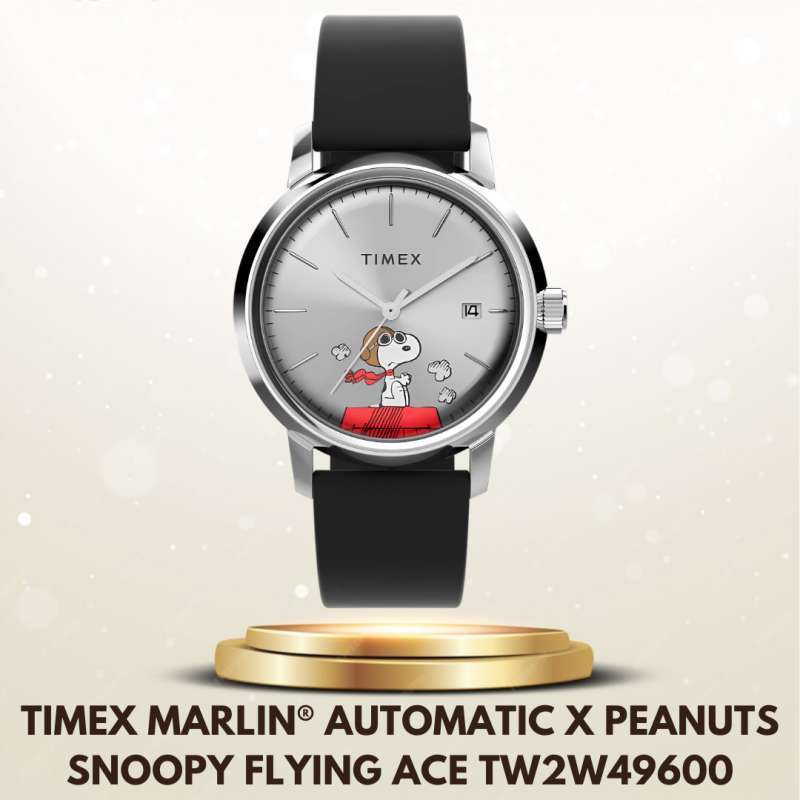 Timex Marlin Automatic Snoopy Timex TW2W49600 Jam Tangan Pria