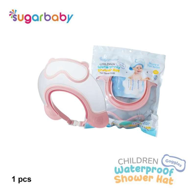 Sugar Baby Children Waterproof Shower Hat/Shower Cap Baby/Topi Keramas Bayi 