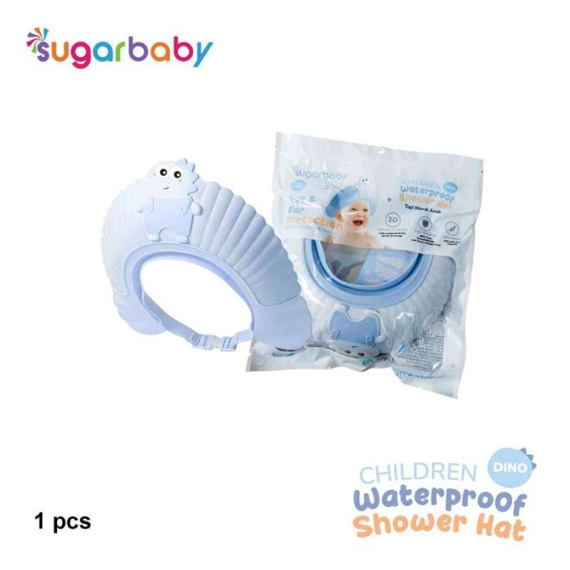 Sugar Baby Children Waterproof Shower Hat/Shower Cap Baby/Topi Keramas Bayi 