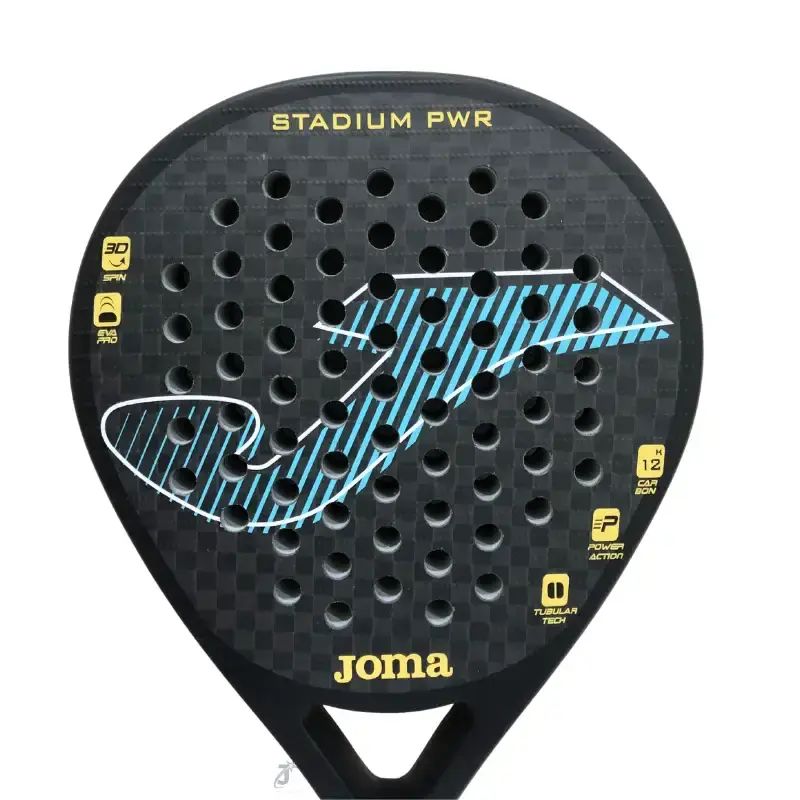 Padel Racket Stadium Jual Padel Racket Joma Stadium Pwr Black Turquoise 12k Carbon Eva ...
