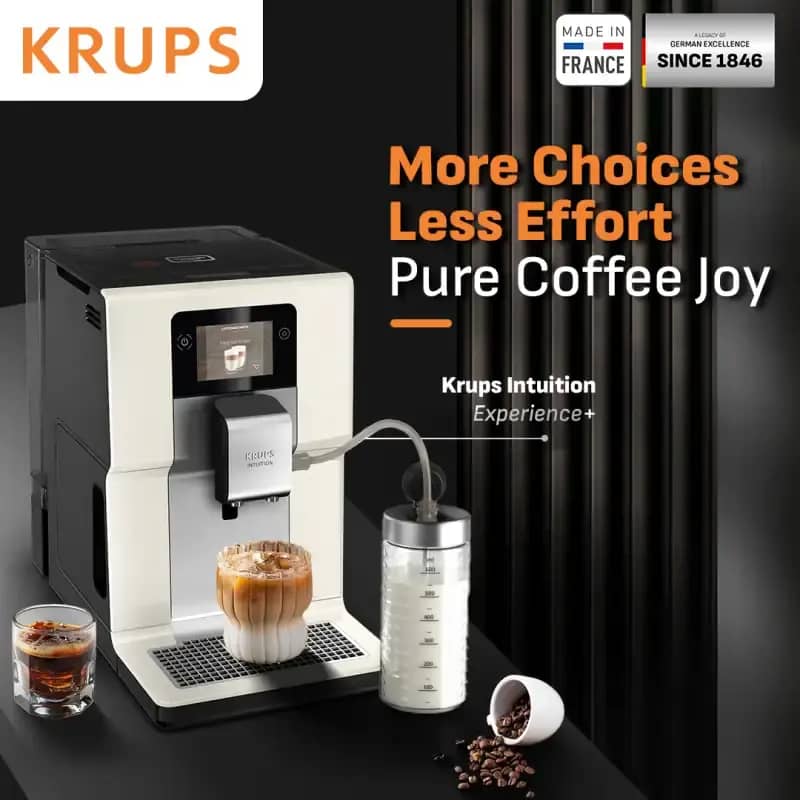 Krups Intuition Experience+ Full Auto Coffee Machine