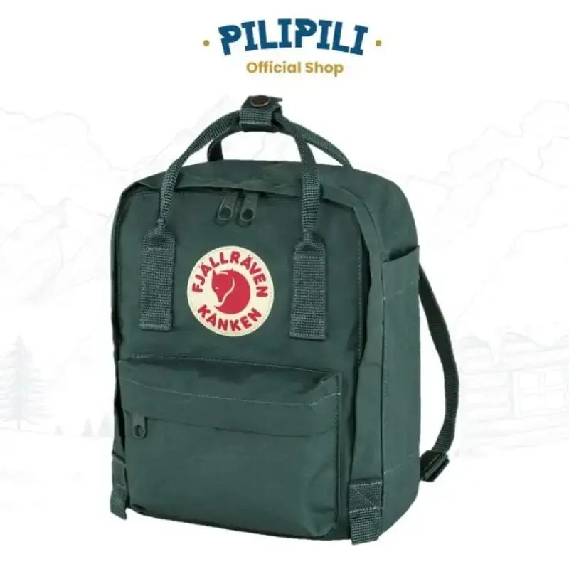 fjallraven kanken forest green mini backpack Fjllrven - frost at 7 liters it packs everything your little one will need for the day Kanken Backpack Kanken Mini Green
