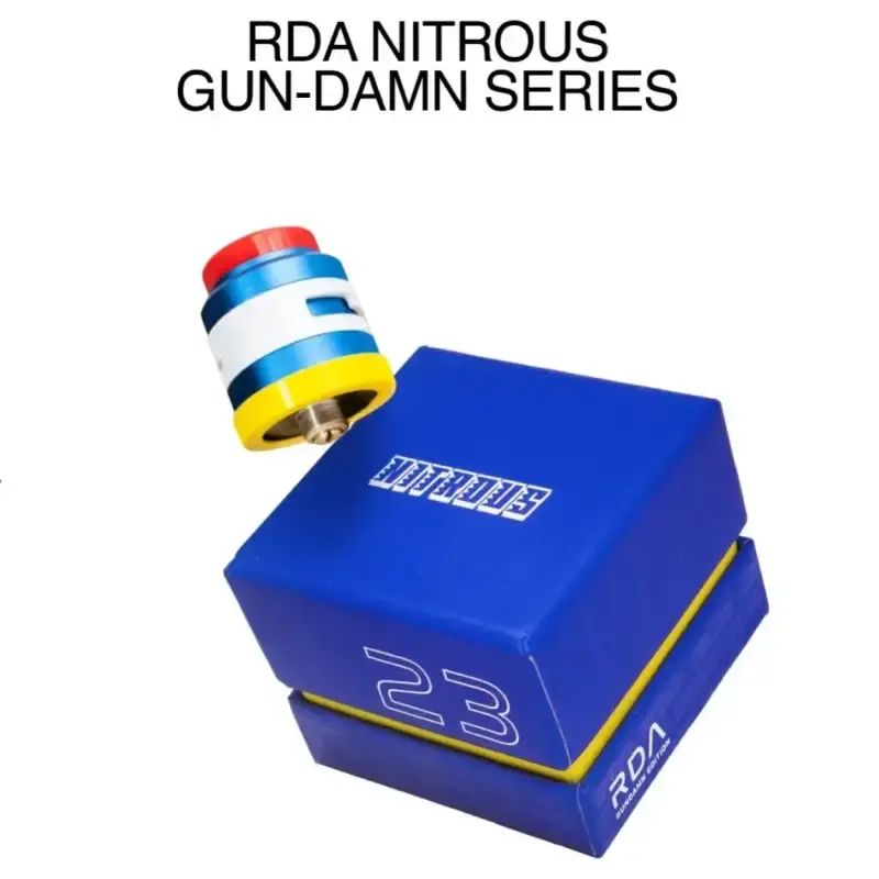 Jual Atomizer Vape Nitrous Rda 23mm Gun Damn Edition Authentic By Koko  Sarang Di Seller Vapehan Store - Vapehan Store - Kota Jakarta Timur