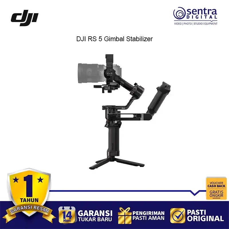 Jual Dji Rs 5 3-axis Gimbal Stabilizer For Camera Di Seller Sentra ...