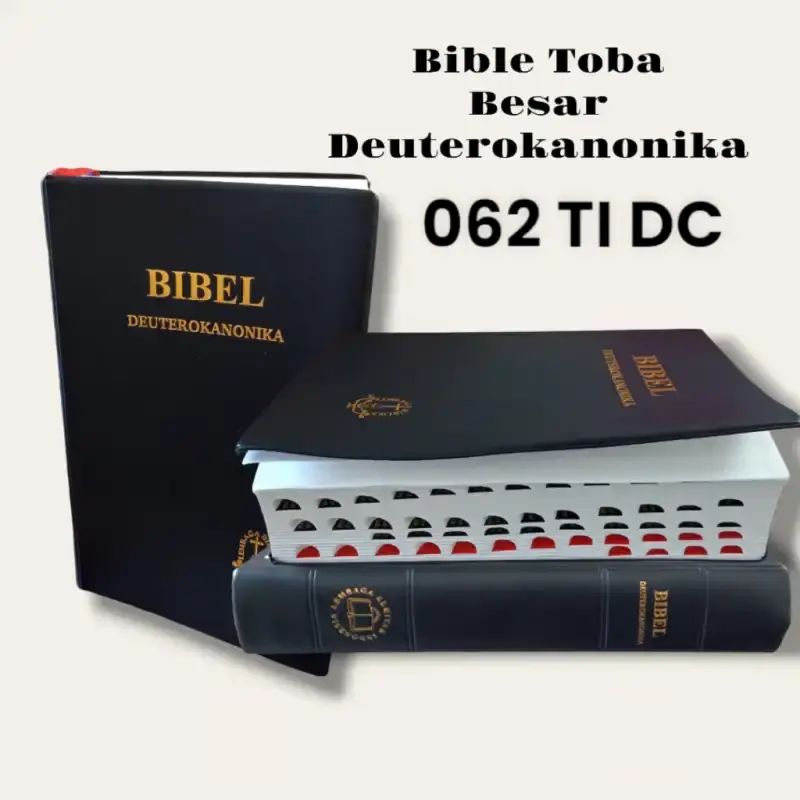 Jual Alkitab Bibel Batak Toba Deuterokanonika Katolik Besar 062 Ti DC ...