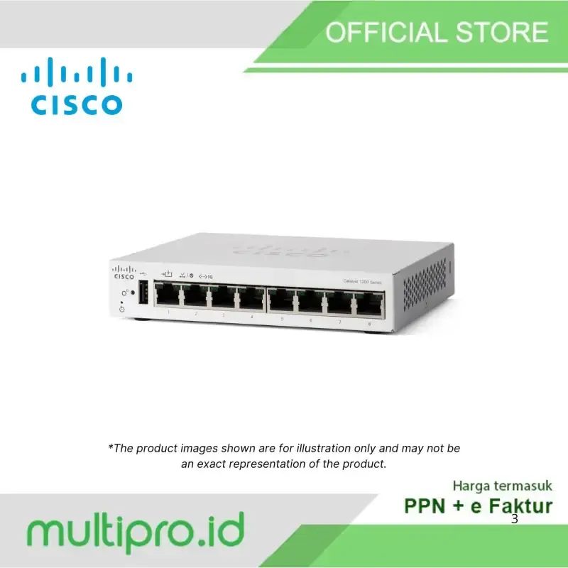 Jual Cisco C1200-8t-d 8 Port Ge 8x1g Gigabit Layer 2 Catalyst
