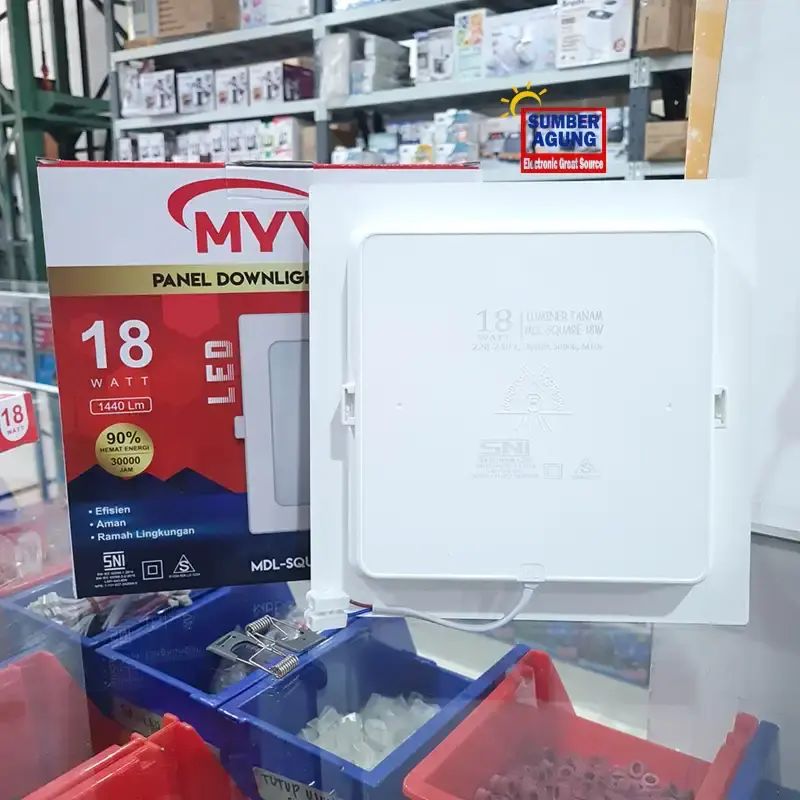 Led Panel Ib Jual Myvo Lampu Panel Ib Downlight Kotak 18w Kuning 3000k Panel Inbow ...