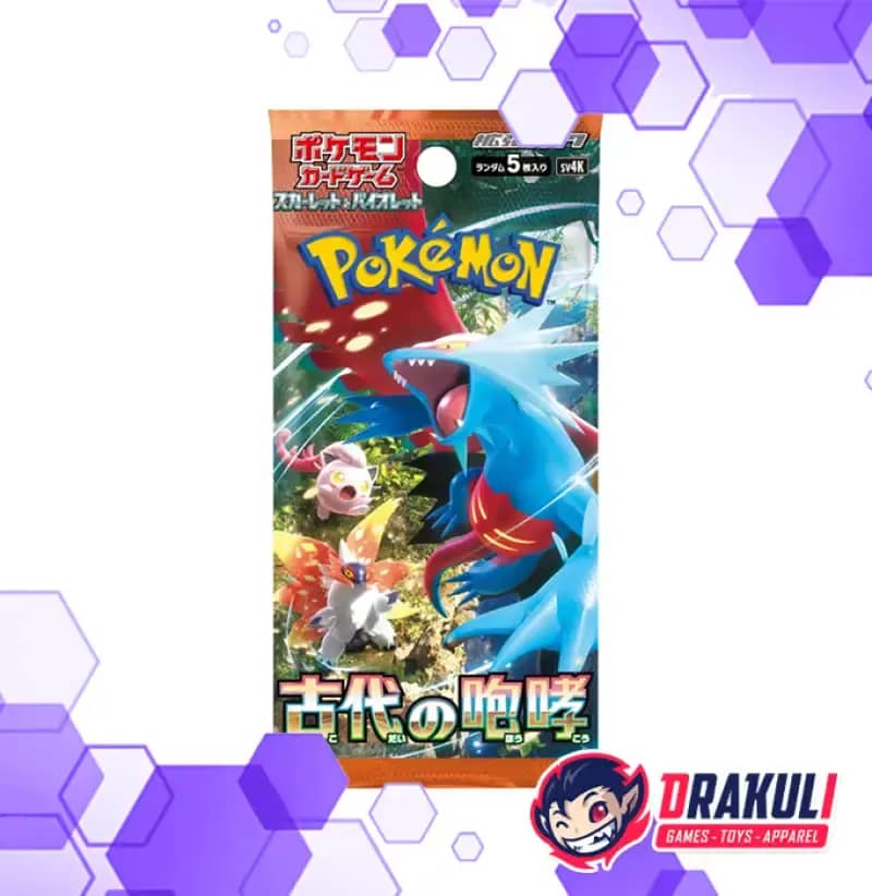 Jual Pokemon Card Game Scarlet & Violet Sv4k Expansion Booster Pack - Ancient  Roar (japanese) Di Seller Drakuli Games Flagship Store - Drakuli Games  Store - Kota Jakarta Pusat | Blibli