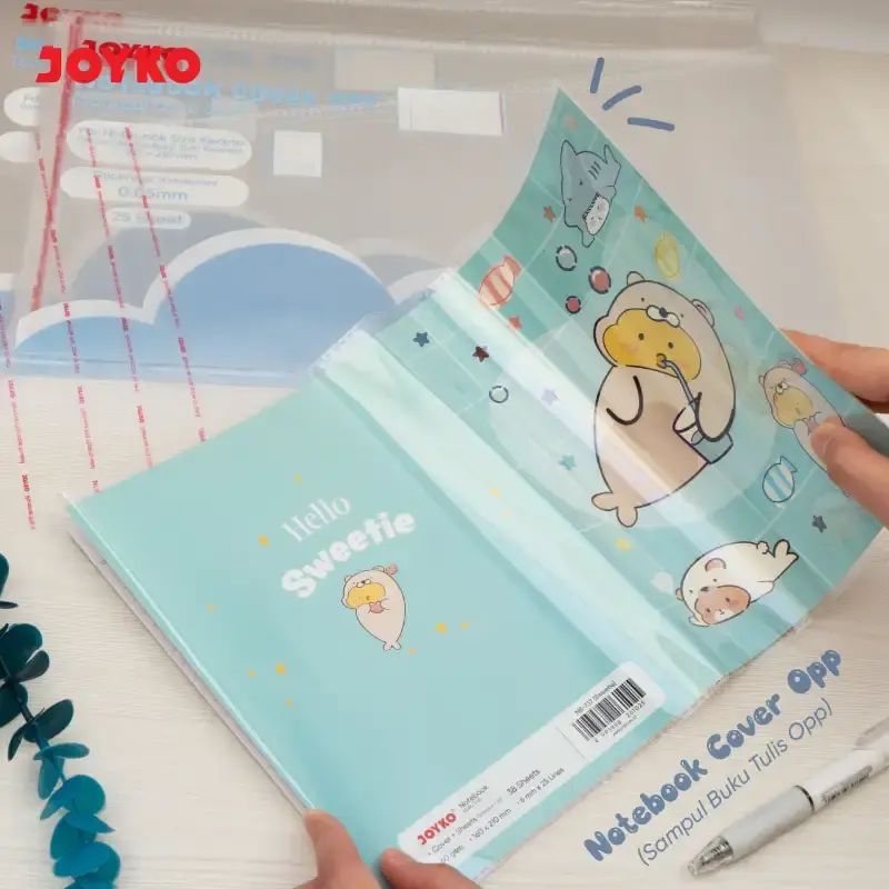 Opp Notebook Jual Joyko Sampul Buku Opp Notebook Cover Opp Nbc-100 1 Pack Isi 25 ...