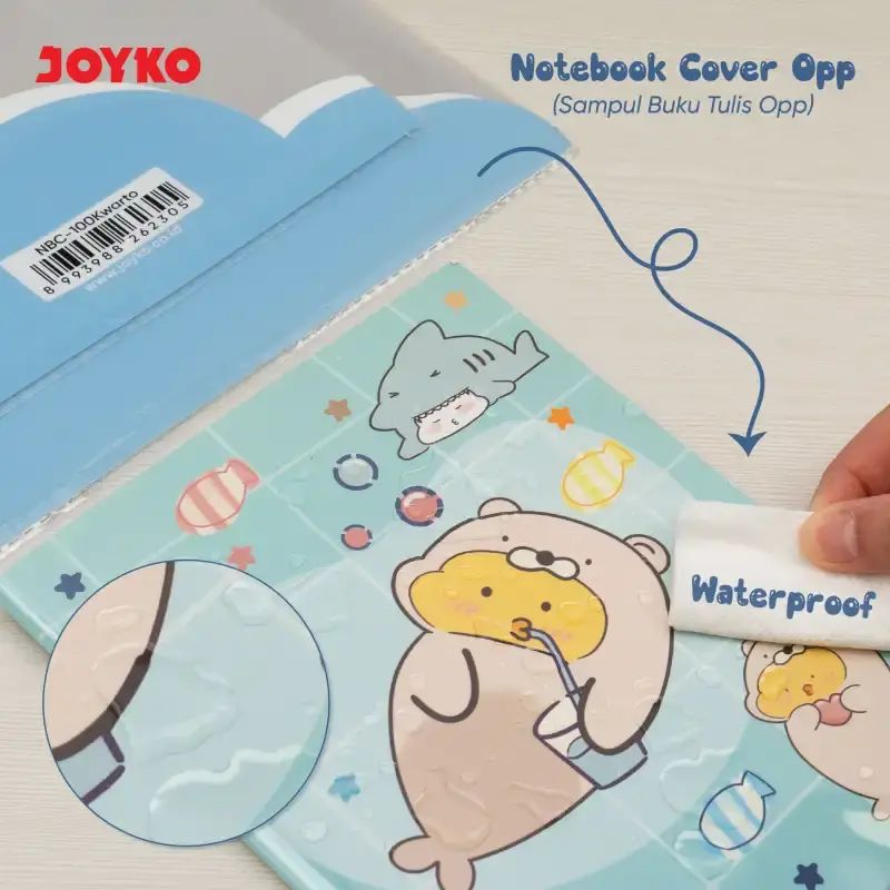 Opp Notebook Jual Joyko Sampul Buku Opp Notebook Cover Opp Nbc-100 1 Pack Isi 25 ...