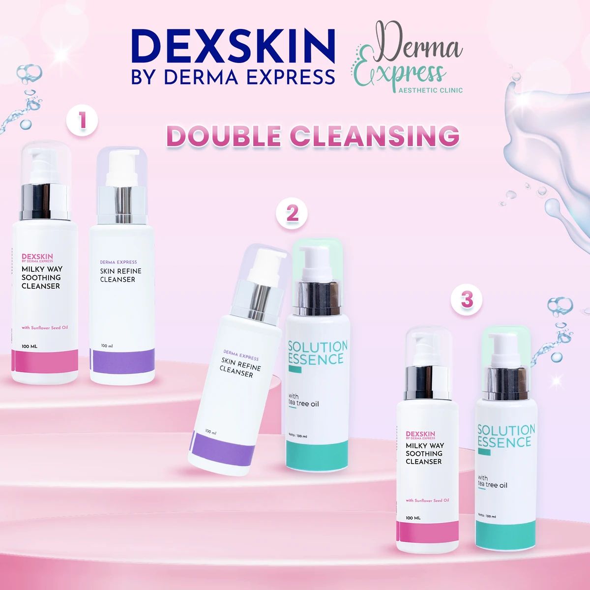 Express Double Jual Derma Express Double Cleansing Di Seller Dexskin By Derma Express ...
